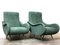 Lady Lounge Chairs attributed to Marco Zanuso, Italy, 1960s, Set of 2 3