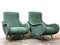 Lady Lounge Chairs attributed to Marco Zanuso, Italy, 1960s, Set of 2, Image 3