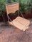 Creole Boat Folding Chairs in Stainless Steel and Canvas attributed to Maurizio Gucci, 1985, Set of 2 10