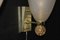 Pulegoso Murano Glas Wandlampen mit Glitzer und goldenen Blasen im Stil von Barovier, 2000er, 2er Set 13
