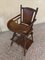 French Children's Chair in Walnut, Late 1800s, Image 2