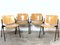 DSC 106 Desk Chairs by Giancarlo Piretti for Castelli / Anonima Castelli, Italy, 1960s, Set of 4 3