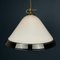 Lámpara colgante de cristal de Murano, Italia, años 70, Imagen 3