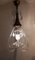 Vintage Deckenlampe aus Messing & Kristallglas, 1960er 4