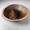 Meiji Era Handcrafted Wooden Dough Bowl, Japan 1