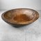 Large Meiji Era Handcrafted Wooden Dough Bowl, Japan 4