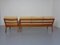 Mid-Century Danish Senator 3-Seater Sofa and Armchair in Teak by Ole Wanscher for Poul Jeppesen, 1960s, Set of 2, Image 4