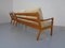 Mid-Century Danish Senator 3-Seater Sofa and Armchair in Teak by Ole Wanscher for Poul Jeppesen, 1960s, Set of 2, Image 5