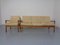 Mid-Century Danish Senator 3-Seater Sofa and Armchair in Teak by Ole Wanscher for Poul Jeppesen, 1960s, Set of 2, Image 1