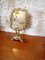 Specchio da toeletta in metallo dorato, Immagine 2