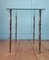 Mid-Century French Brass and Glass Side Table, 1960s 2