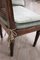 Antique Dining Chairs in Walnut and Vienna Straw, 18th Century, Set of 6 17