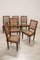 Chaises de Salle à Manger Antiques en Noyer et Paille de Vienne, 18ème Siècle, Set de 6 4