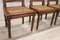 Antique Dining Chairs in Walnut and Vienna Straw, 18th Century, Set of 6, Image 10