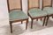 Antique Dining Chairs in Walnut and Vienna Straw, 18th Century, Set of 6, Image 12