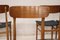 Scandinavian Dining Chairs in Beech, 1960s, Set of 6, Image 6