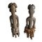 African Artist, Figures, Wood Carved Sculptures, Set of 2 2