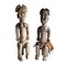 African Artist, Figures, Wood Carved Sculptures, Set of 2 1