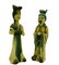 Ceramic Sculptures by Zaccagnini, 1920s, Set of 2 1