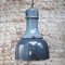 Vintage Industrial Blue Enamel Factory Pendant Light 4