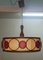 Mid-Century Scandinavian Pendant in Fabric and Teak 5