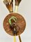 Mid-Century Wandlampe aus Messing & Holz, 1950er 6