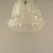 Jugendstil Deckenlampe aus Messing & Glas, Frankreich, 1915 3