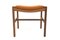 Scandinavian Oak Stool, 1960 1