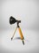 Vintage Tripod Projector Lamp in Wood and Metal 7