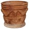 Große neapolitanische Terrakotta Vase, 1800er 1