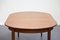 Scandinavian Teak Dining Table with Extension Leaves 5