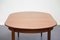 Scandinavian Teak Dining Table with Extension Leaves, Immagine 5