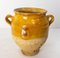 Small French Confit Pot in Yellow Glazed Terracotta, Late 19th Century 2