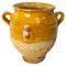 Small French Confit Pot in Yellow Glazed Terracotta, Late 19th Century 1