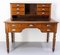 French Louis Philippe Walnut Desk with Leather Top, 19th Century 2