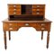 French Louis Philippe Walnut Desk with Leather Top, 19th Century, Image 1