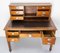 French Louis Philippe Walnut Desk with Leather Top, 19th Century 8