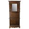 French Gothic Coat Rack in Chestnut with Mirror, 1890s, Image 1