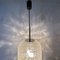 Mid-Century Glass Suspension Lamp from Doria Leuchten, 1970s, Image 6