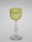 Bicchieri da vino Thistle verdi, Francia, anni '10, set di 6, Immagine 2