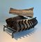 French Wrought Iron Log Holder, 1950 10
