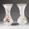 Opaline Vases Painted with Floral Motifs, 19th Century, Set of 2 9