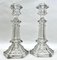 Kristall Kerzenständer von Val Saint Lambert, Belgien, 1900er, 2er Set 3