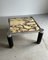 Yellow Marble Coffee Table, 1980s 1