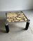 Yellow Marble Coffee Table, 1980s, Image 1