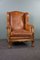 Vintage Brown Leather Armchair 3