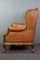 Vintage Brown Leather Armchair 6