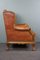 Vintage Brown Leather Armchair 4