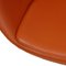 Egg Chair in Original Cognac Leather by Arne Jacobsen, 2000s 13