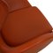 Egg Chair in Original Cognac Leather by Arne Jacobsen, 2000s 14